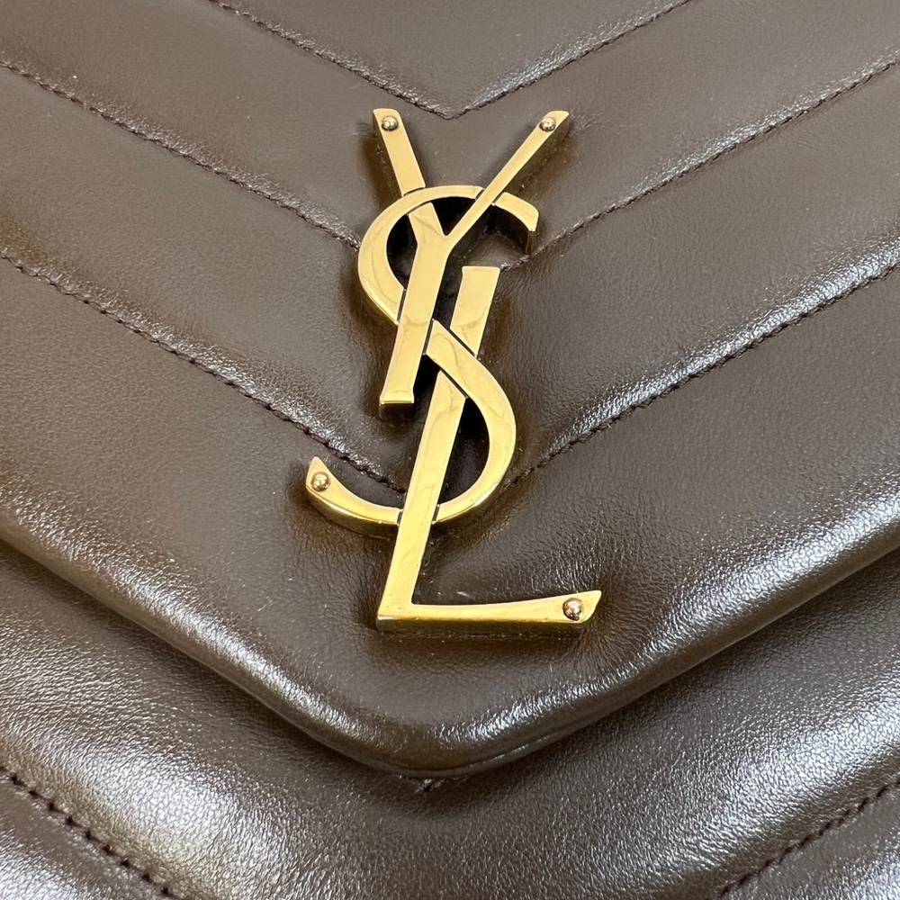YSL Yves Saint Laurent LouLou Lou Lou Chain Handbag Shoulder Bag Crossbody Purse - Picture 9 of 10